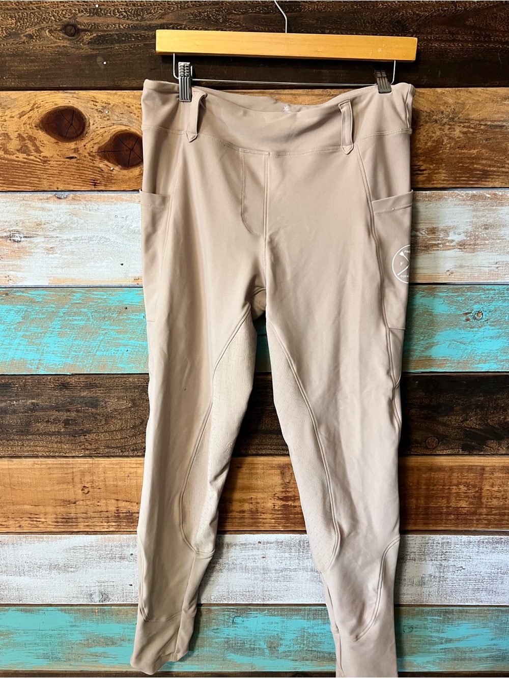 Free Ride Luxe Hybrid breeches Pull On Full Seat Silicone Grip